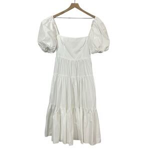 Cara Cara Sydney Midi Dress - White - 6